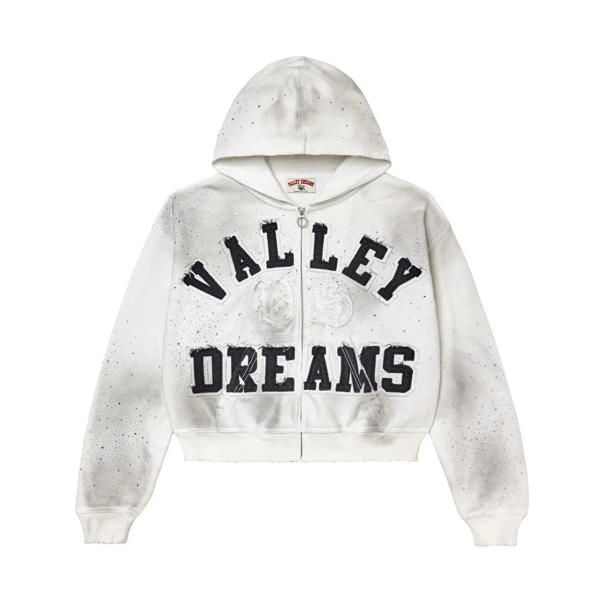 Vale Forever - Classico Bling Zip-Up - White