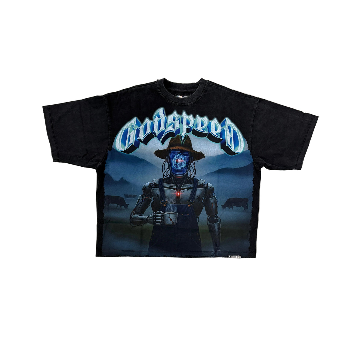 GODSPEED - Aura Farm Tee - Black