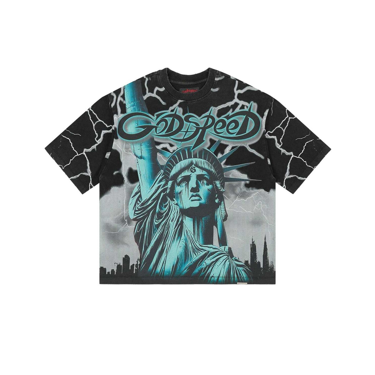 GODSPEED - Voltage Tee - Black/Smoke