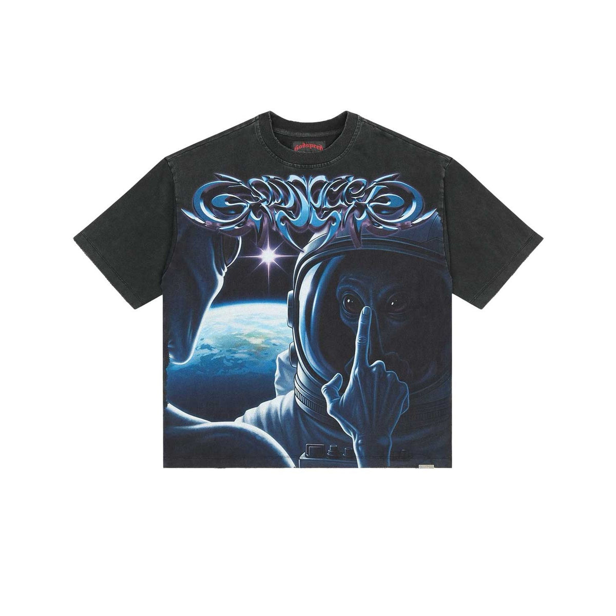 GODSPEED - First Contact Tee - Black
