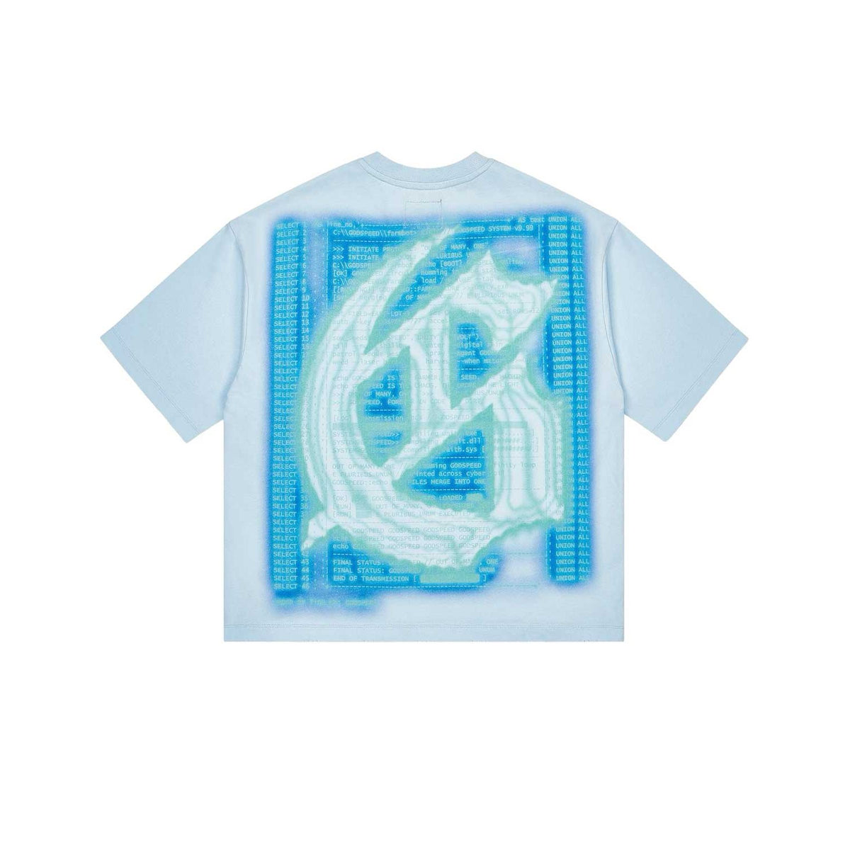 GODSPEED - Aura Farm Tee - Ice Blue