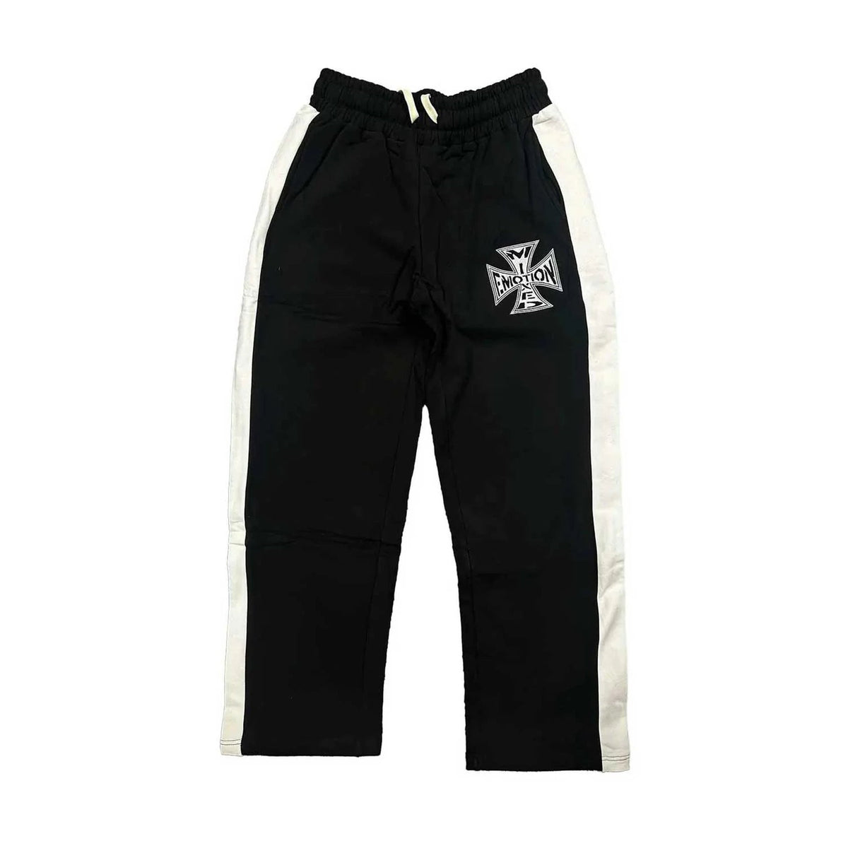 MIXED EMOTION - Quarter Pants - Black
