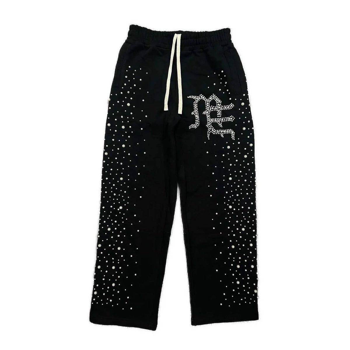 MIXED EMOTION - Pearl Sweatpants - Black