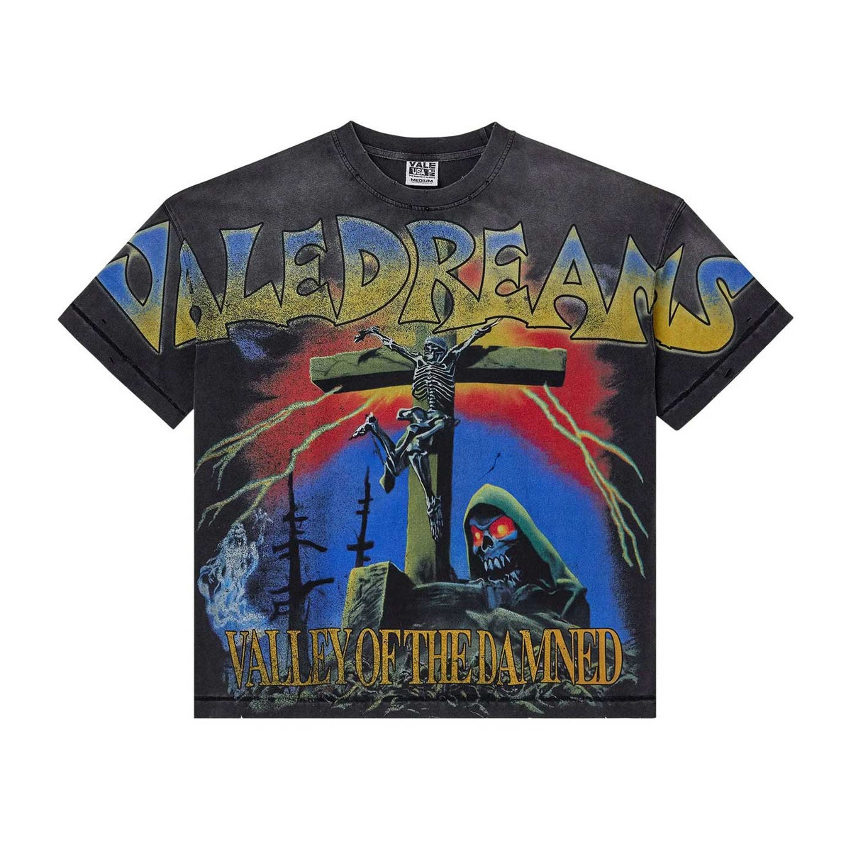 Vale Forever - Damned Big Tee - Black