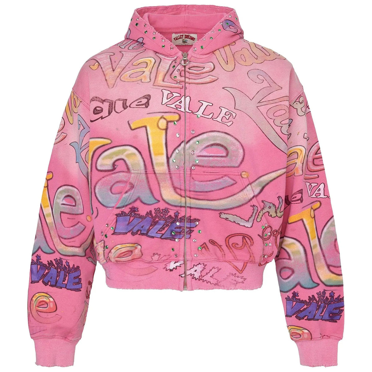 Vale Forever - Bubblegum Zip-Up - Pink