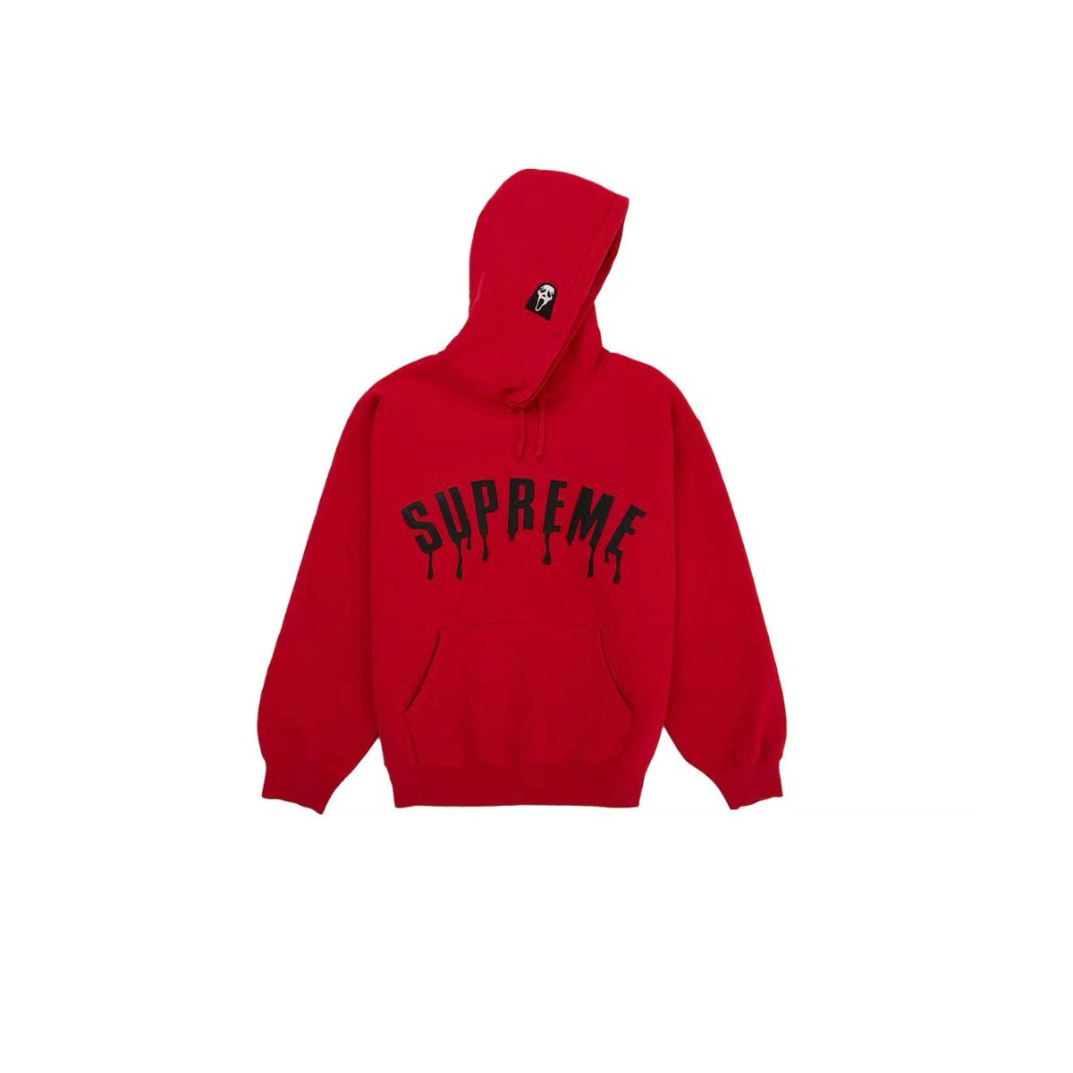 Supreme Ghostface Arc Hooded Sweatshirt - Red