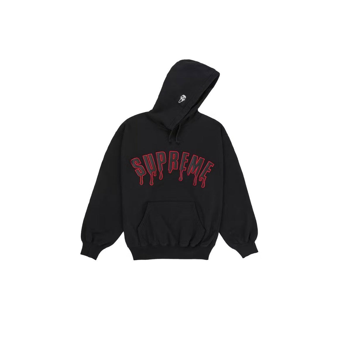 Supreme Ghostface Arc Hooded Sweatshirt - Black