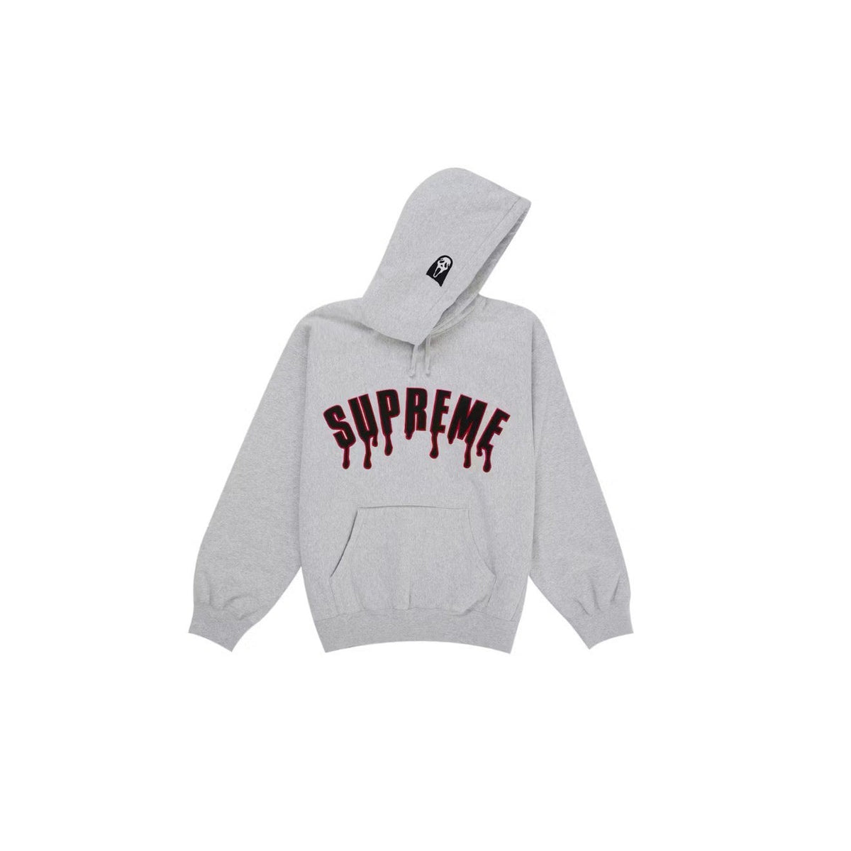 Supreme Ghostface Arc Hooded Sweatshirt - Grey