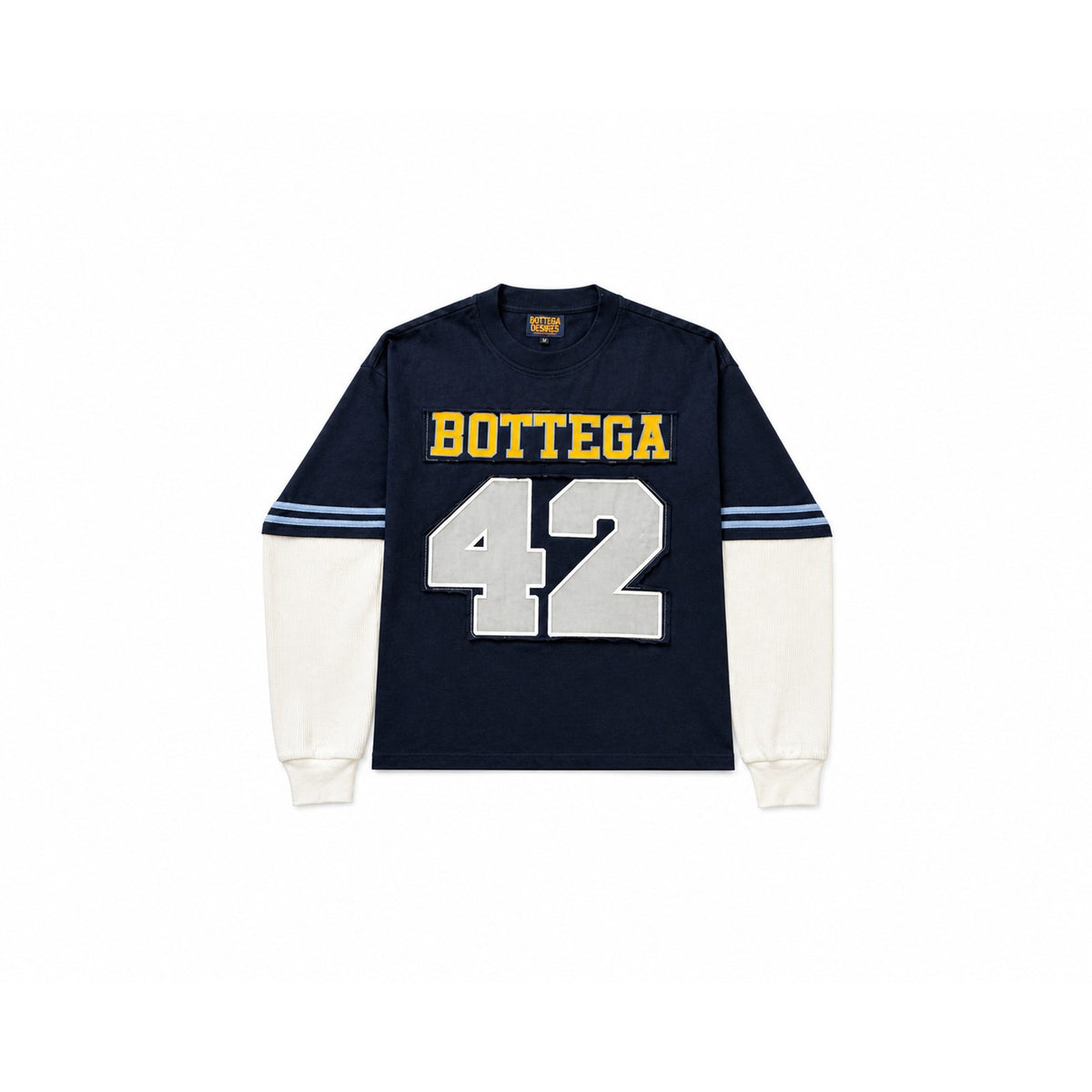 Bottega Desires - Jackie Robinson Football Jersey L/S - Navy