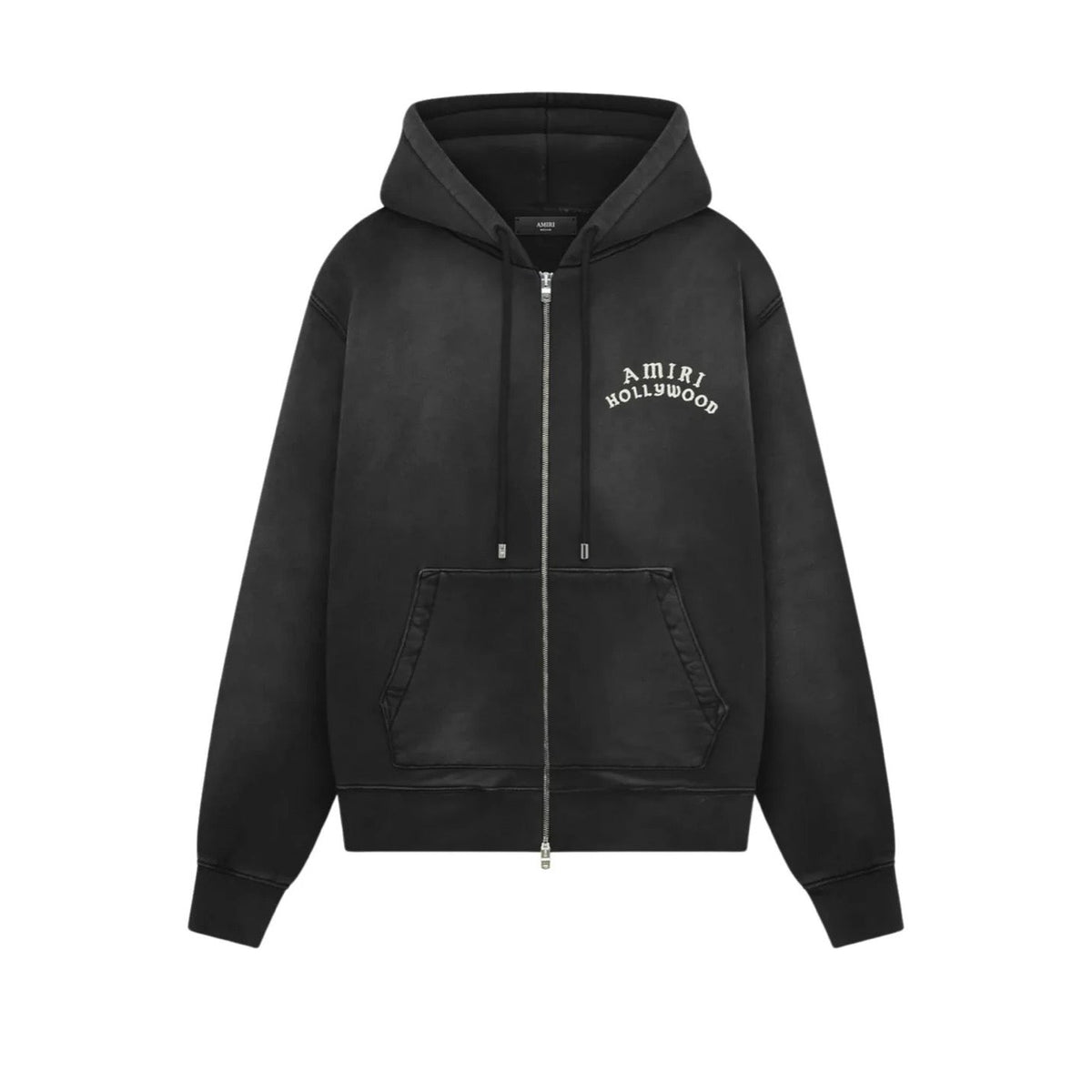 AMIRI - Hollywood Zip-Up - Black