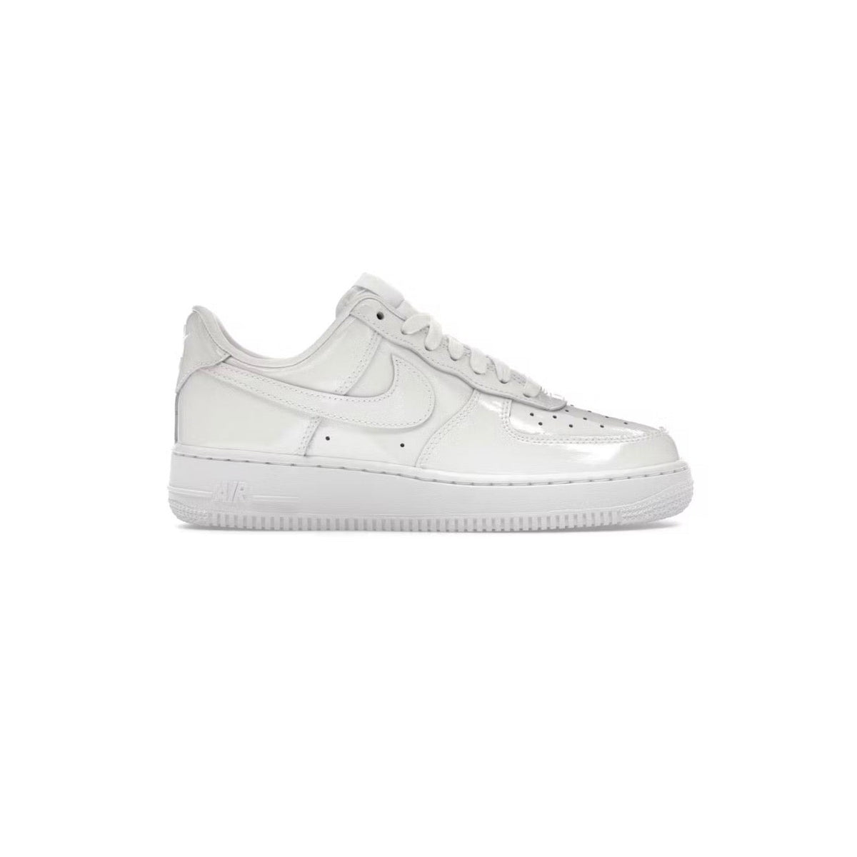 NIKE Air Force 1 Low Patent Leather -  White