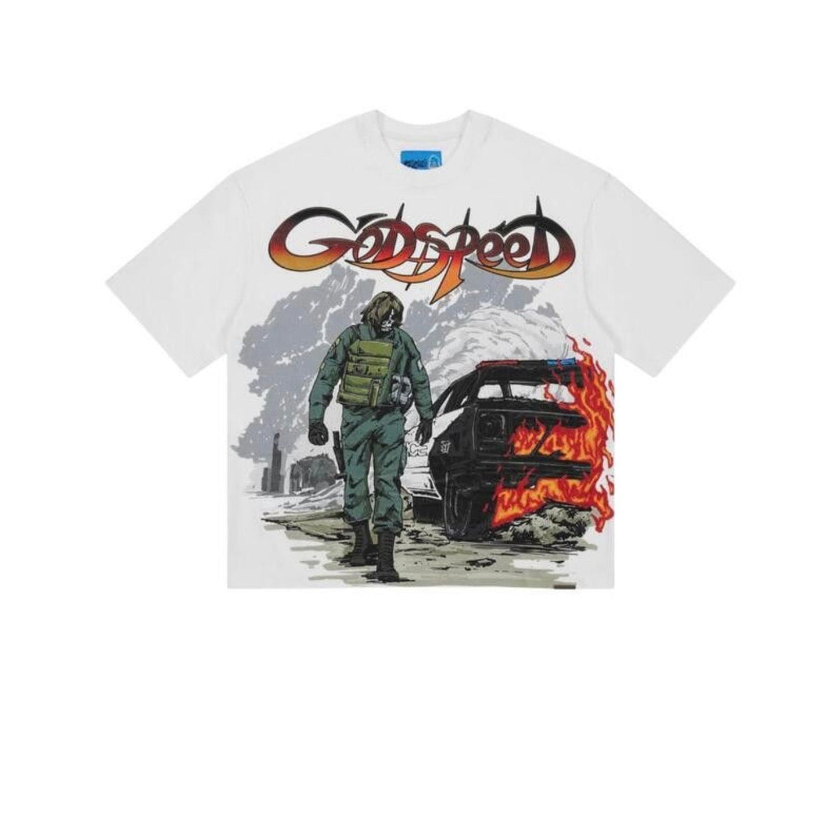 GODSPEED - Khaos Tee - White