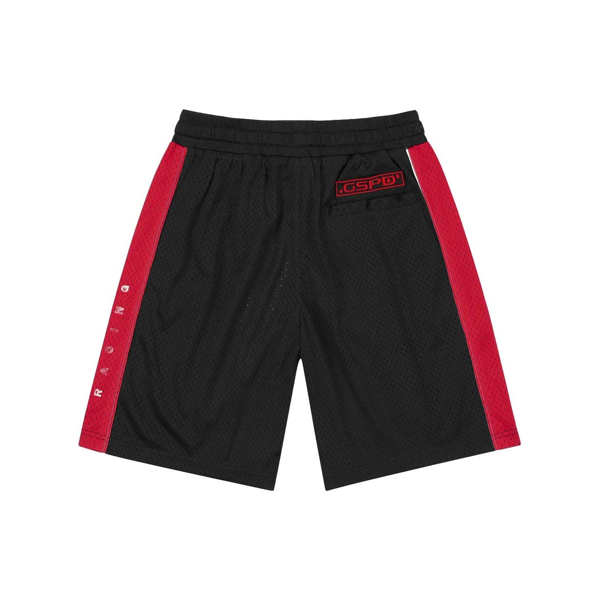 GODSPEED - GRC M.O. Mesh Shorts - Black/Red