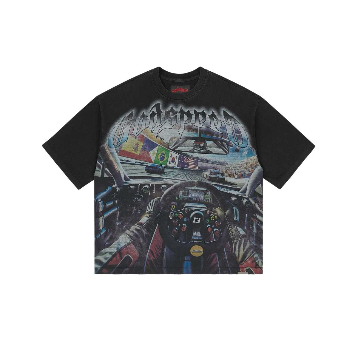 GODSPEED - Driver Seat Tee - Black