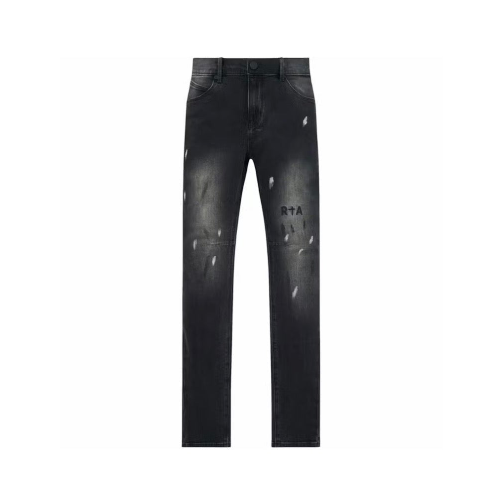 RTA - Bryant Skinny Jean Instone Paint - Black