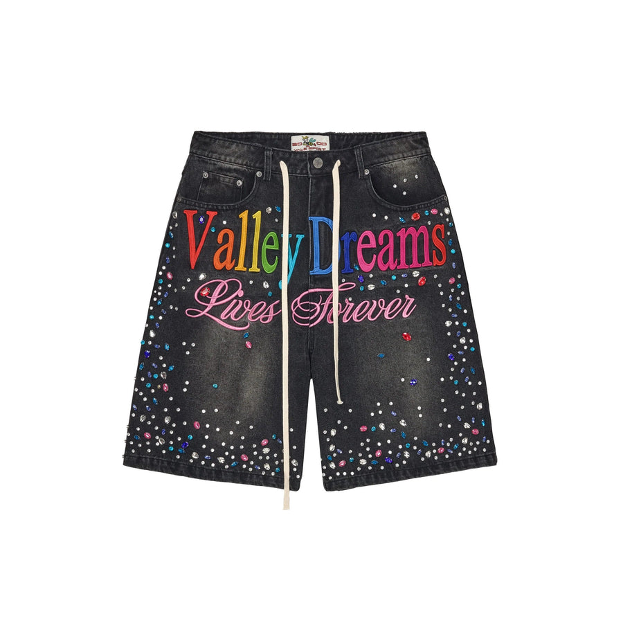 Vale Forever - Ice Cream Jorts - Black