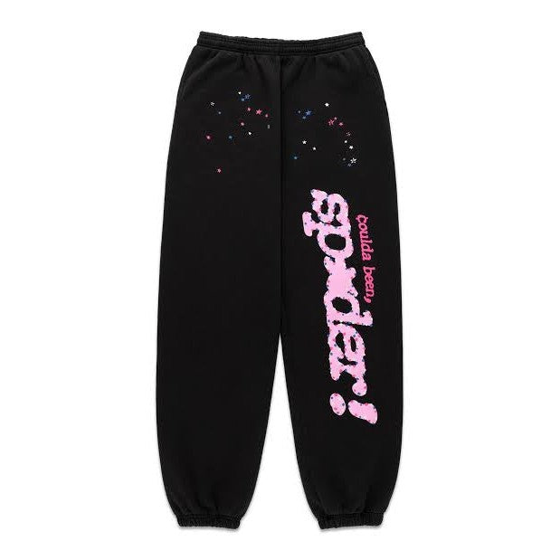SP5DER - CB Punk V2 Sweatpants - Black