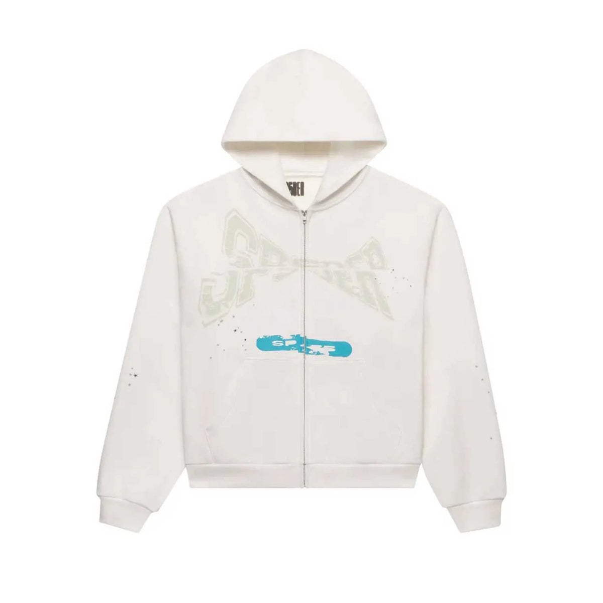 SP5DER - T&F Zip-Up - White