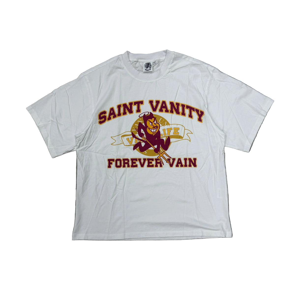Saint Vanity - Sun Devil Tee - White
