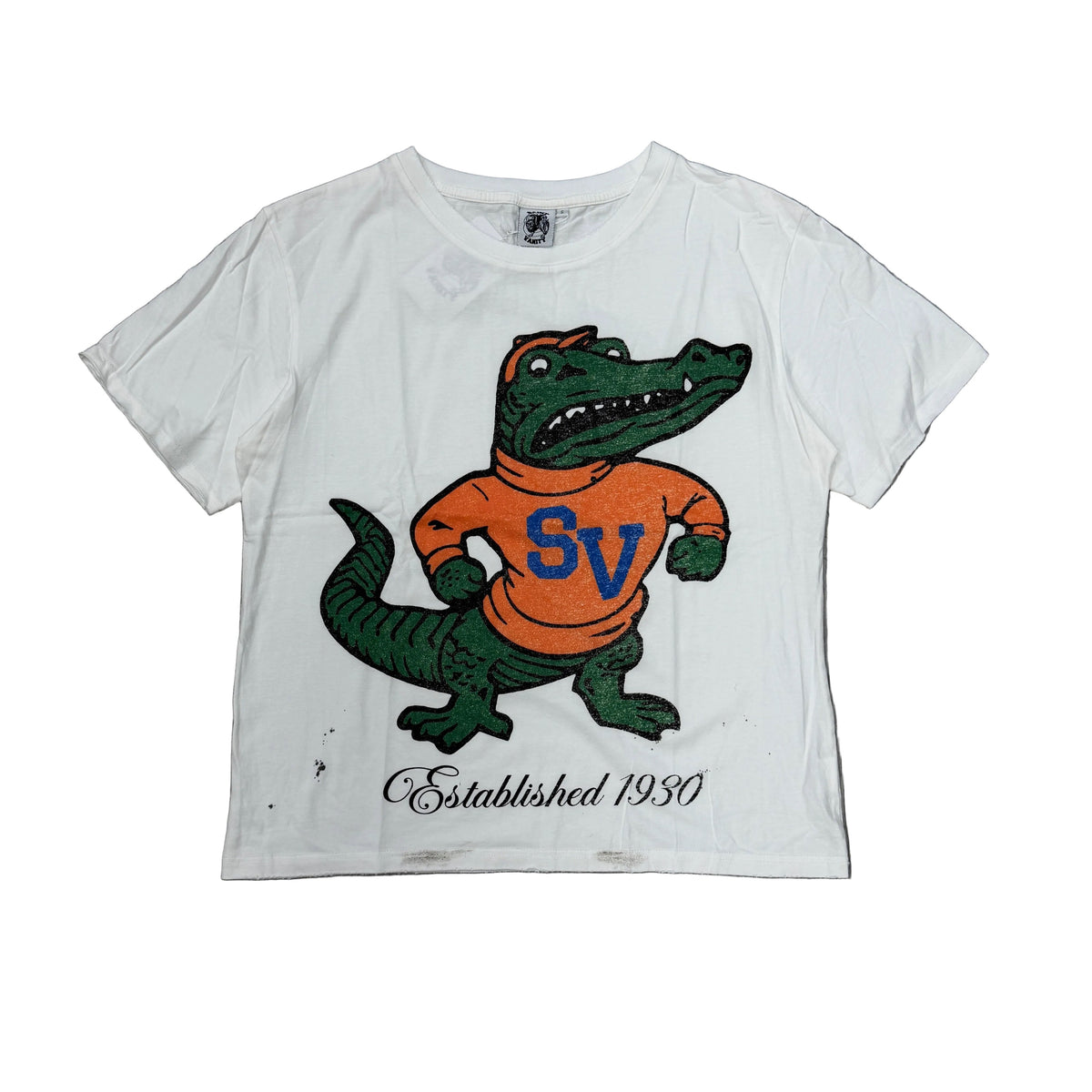 Saint Vanity - Gator Tee - White