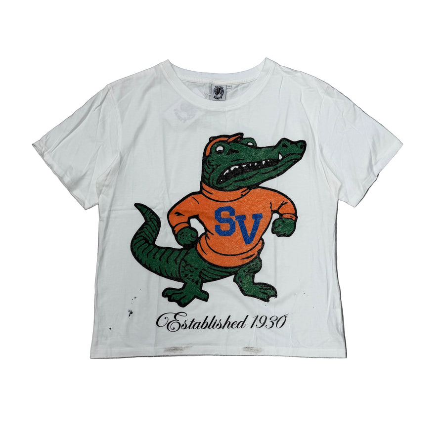 Saint Vanity - Gator Tee - White