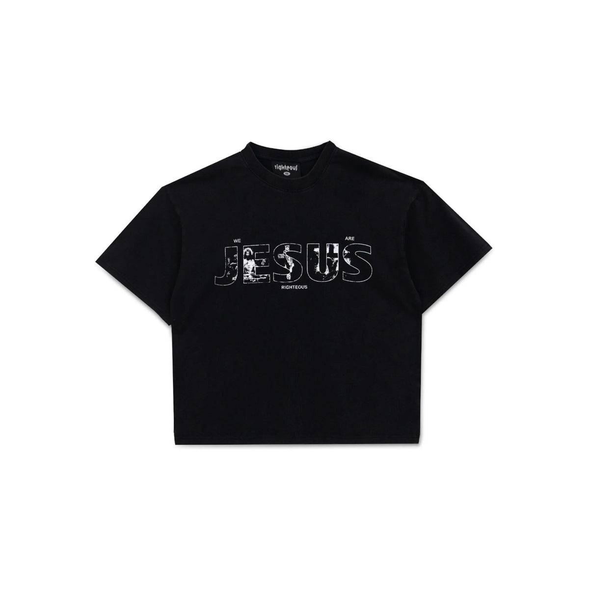 We Are Righteous - Living Word Tee - Washed Black