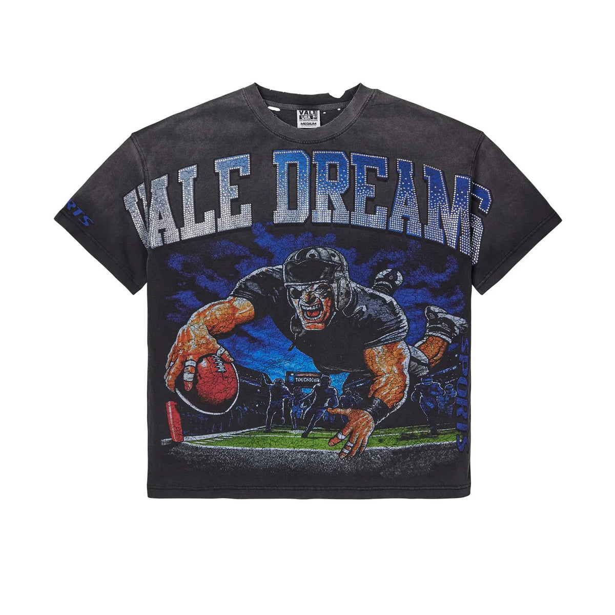 Vale Forever - Gridiron Bling Tee - Black