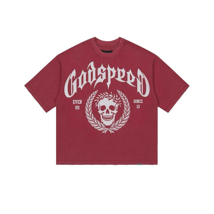 GODSPEED - Victor Crest Tee - Red