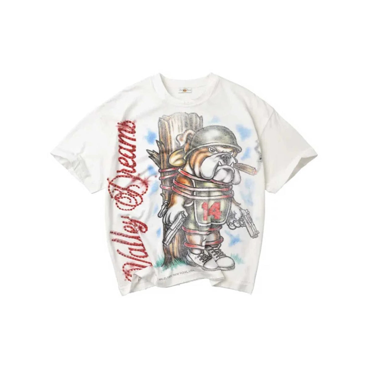 Vale Forever - Dog of War Bling Tee - White
